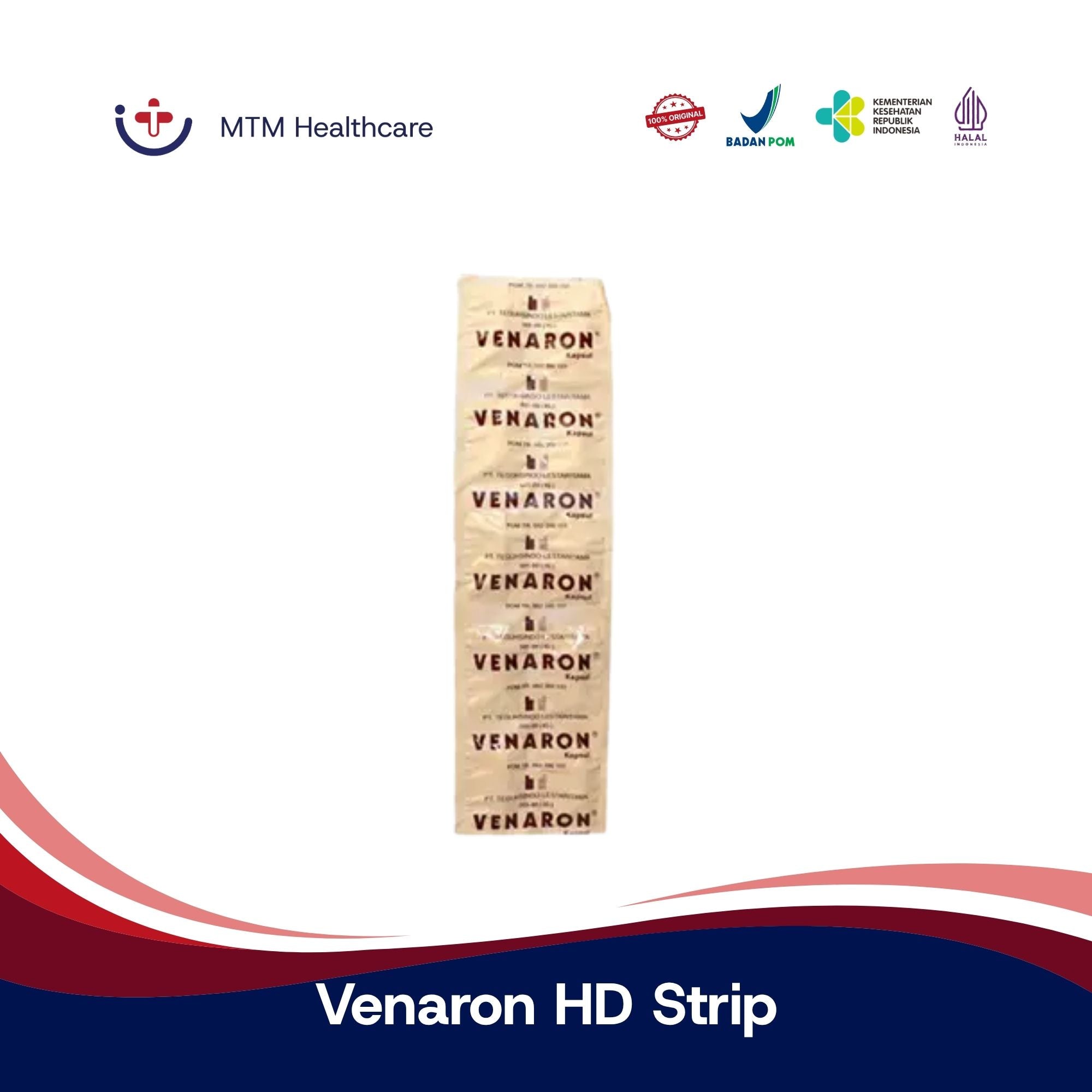 Venaron HD Strip Isi 10 Tablet