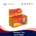 Vitalong C Zinc Isi 30 Tablet Vitamin Suplemen