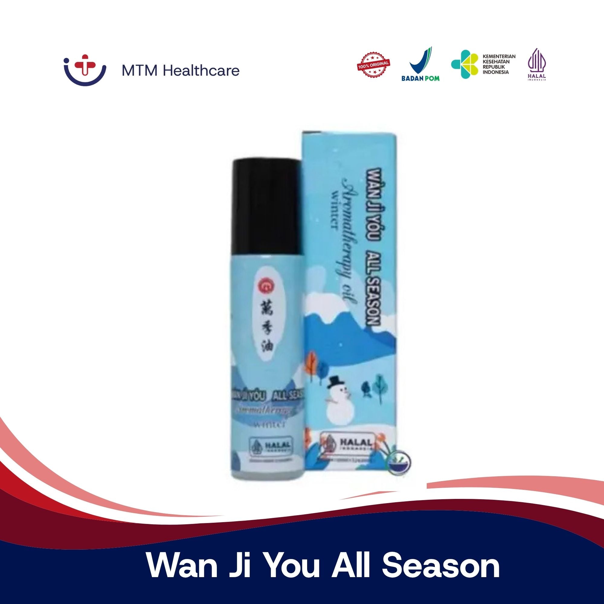 Wan Ji You All Season Winter Roll On 10ML