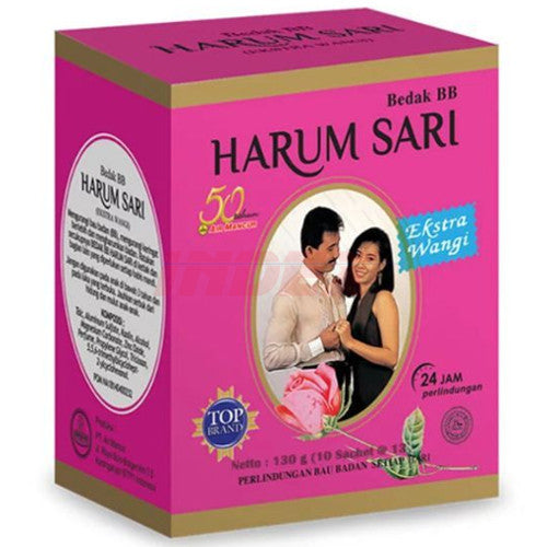HARUM SARI EKSTRA WANGI BEDAK 13 GRAM BOX 10 SACHET