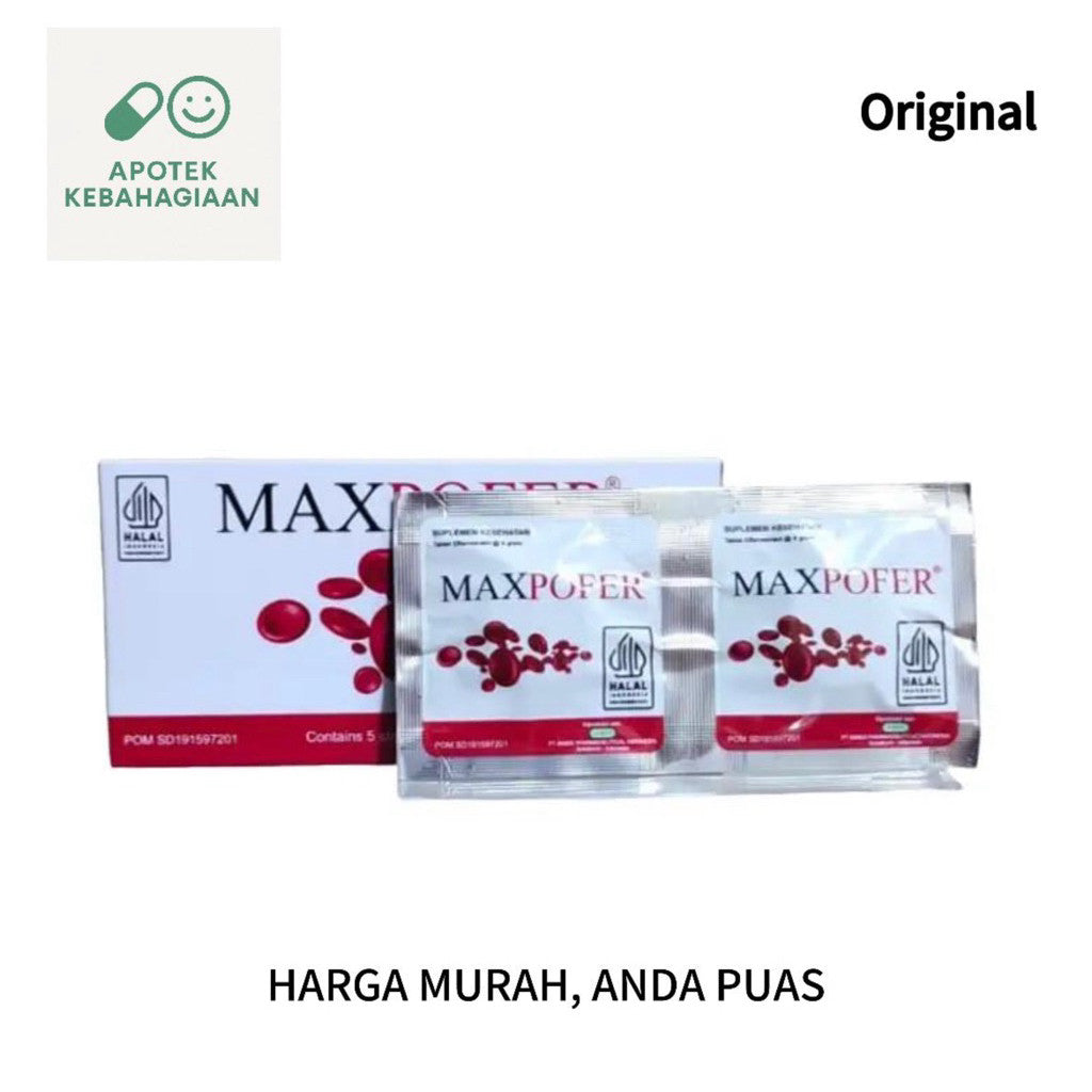 Maxpofer Strip Isi 2 Tablet Effervescent