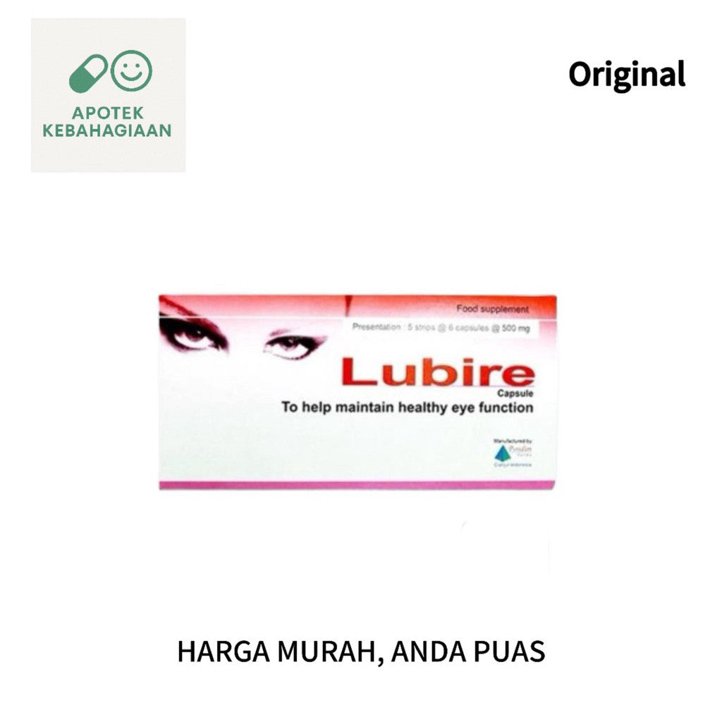 Lubire Box Isi 30 Tablet Vitamin Suplemen