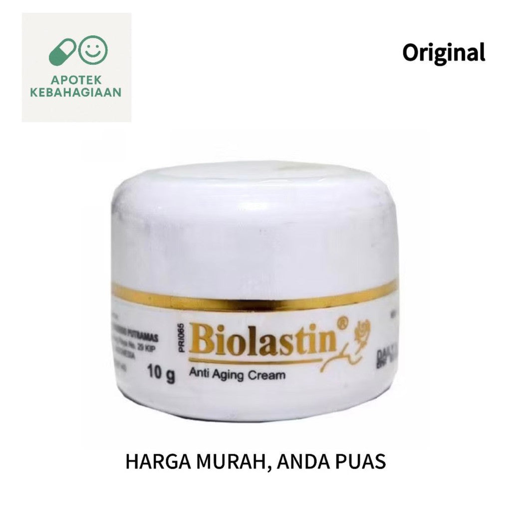 Biolastin Cream 10g & 30g Anti Aging Krim