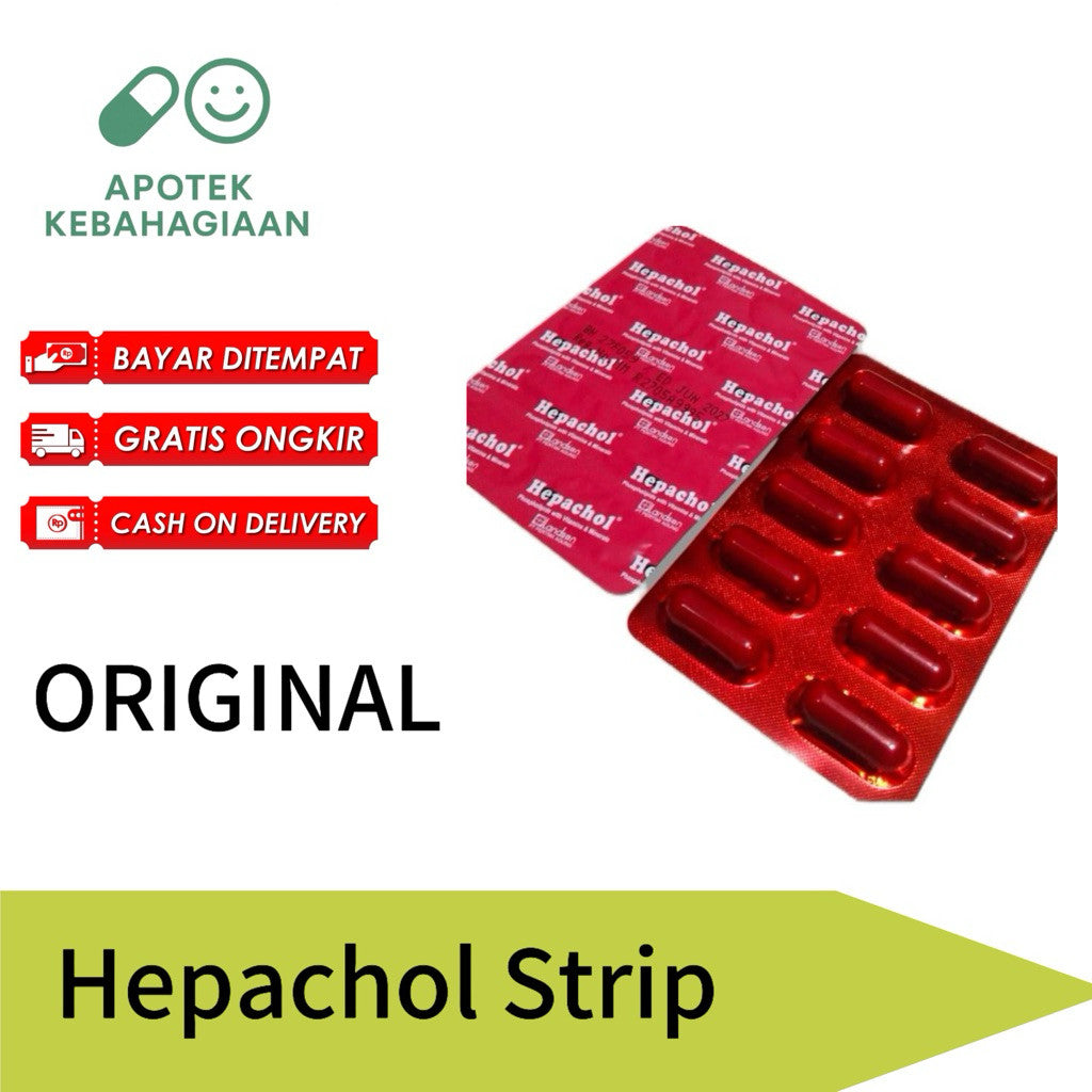Hepachol Strip Isi 10 Tablet Vitamin Suplemen