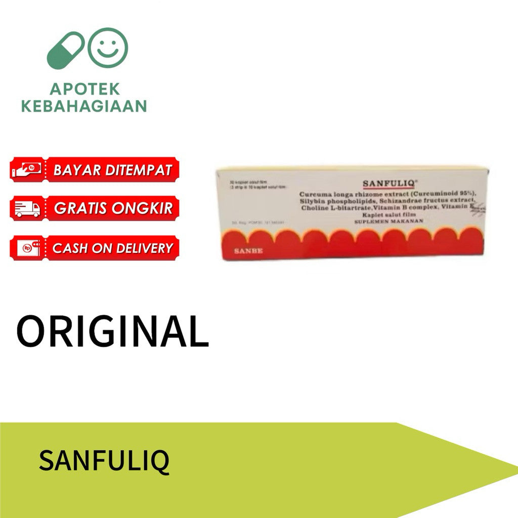 Sanfuliq Box Isi 30 Tablet Kaplet Vitamin