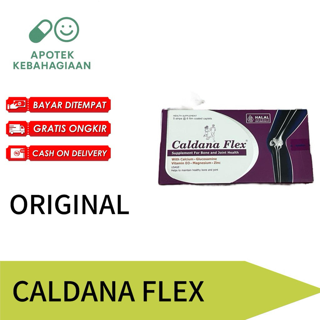 Caldana Flex Box Isi 30 Tablet Vitamin Suplemen