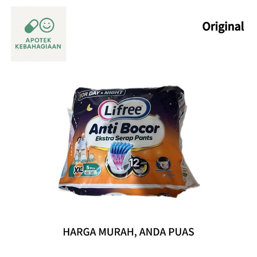 Lifree Celana Extra Serap L XL XXL Kemasan Ball