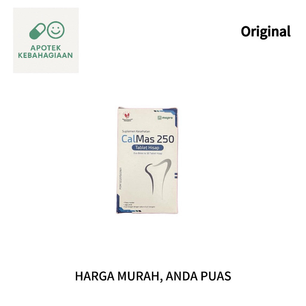 Calmas 250 MG Botol Isi 30 Tablet Vitamin