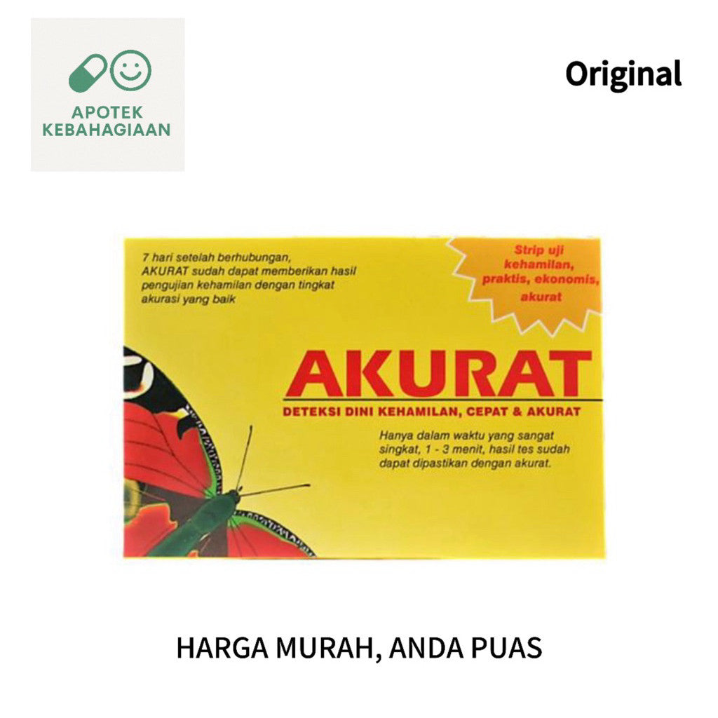 Akurat Test Pack Strip Tes kehamilan