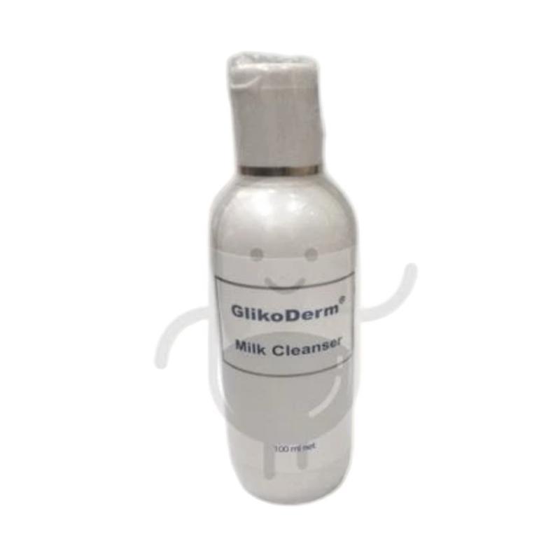 Glikoderm Milk Cleanser 100ML Botol pembersih make up