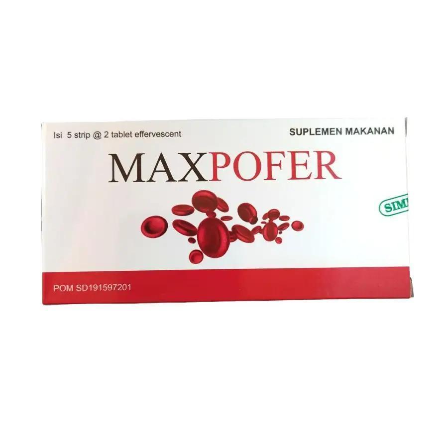 MAXPOFER BOX 10 TABLET EFFERVESENT