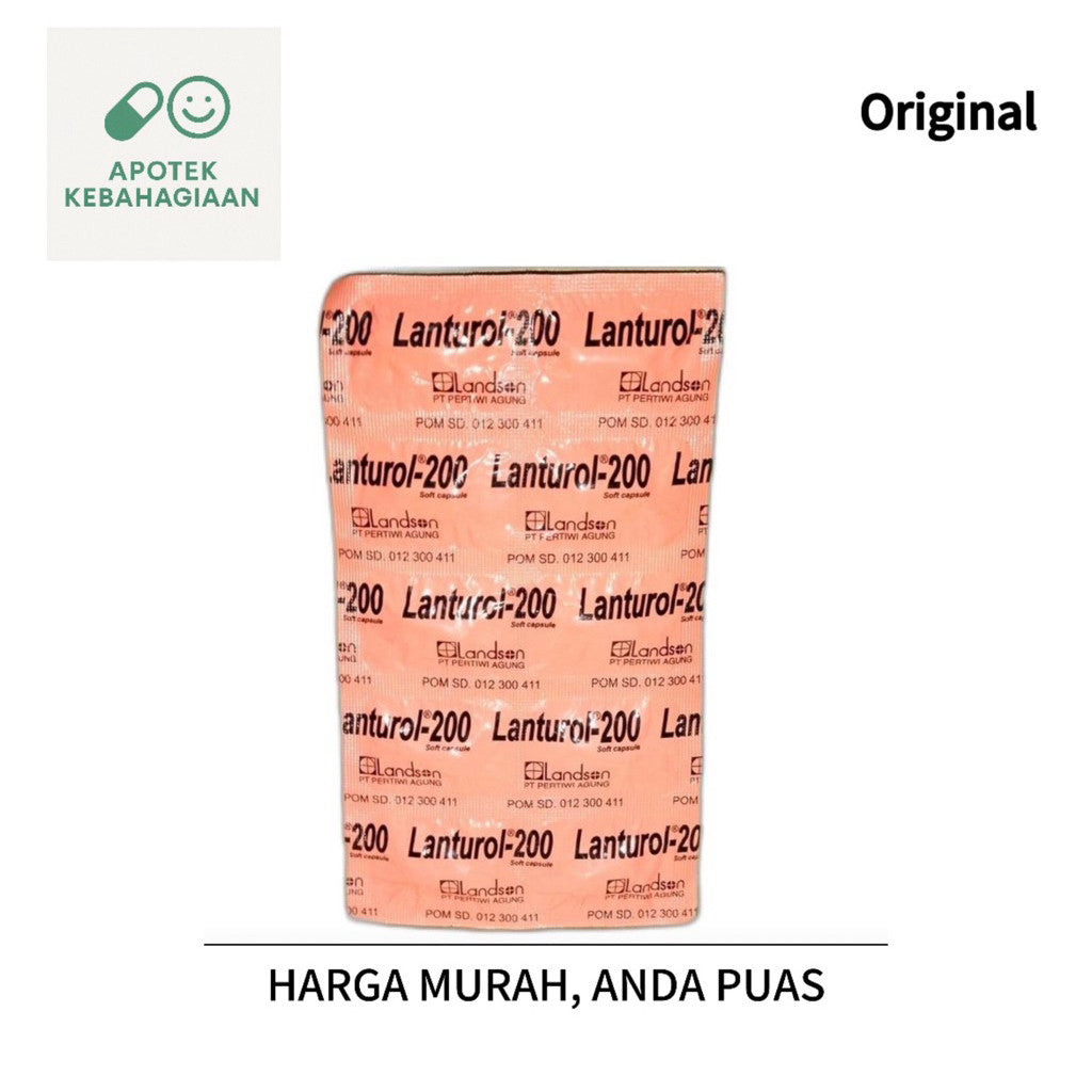 Lanturol 200 IU Isi 10 Tablet