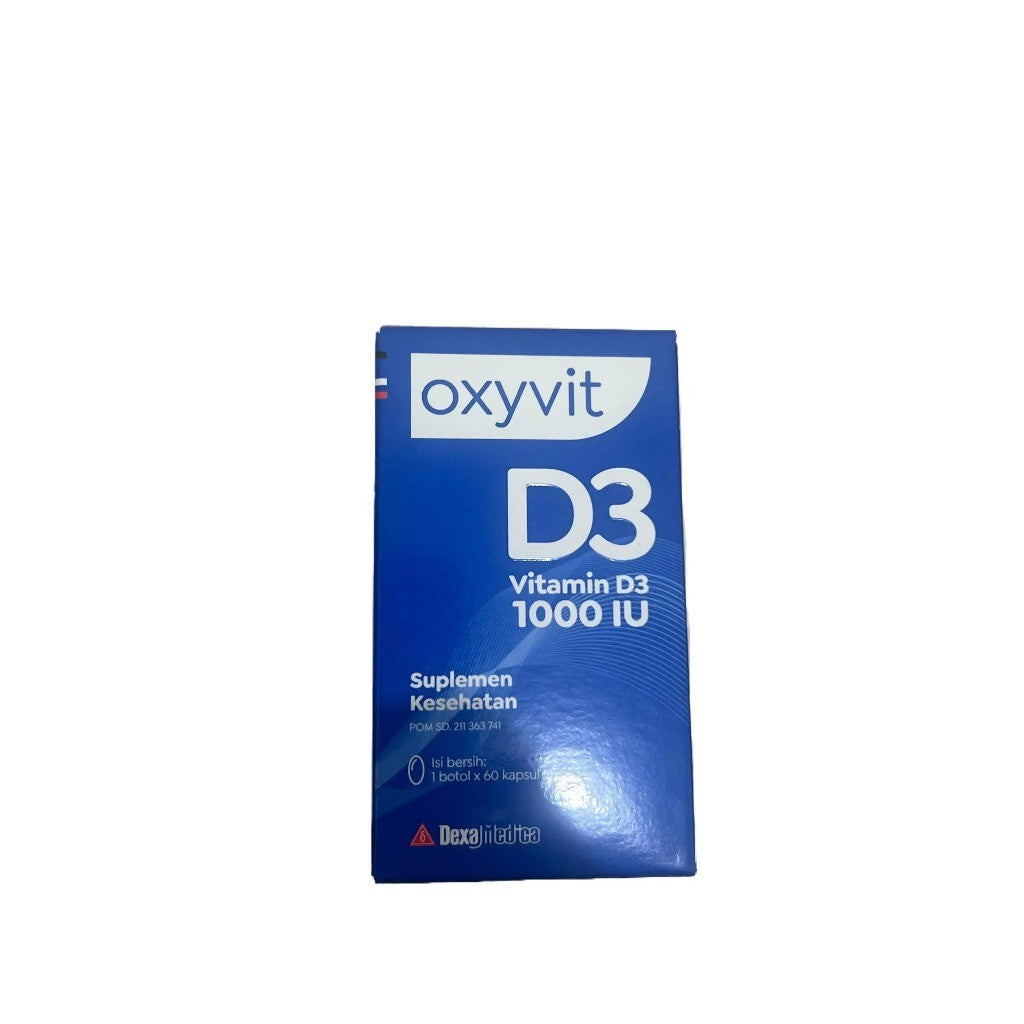 OXYVIT D3 1000 IU (BOX/60 SOFTGEL)