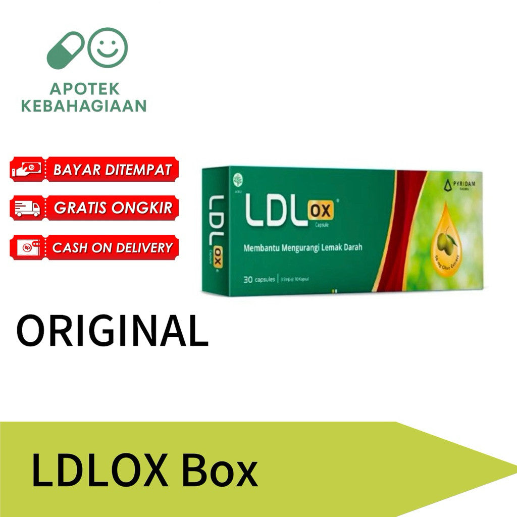 Ldlox Box Isi 30 Tablet Vitamin Suplemen
