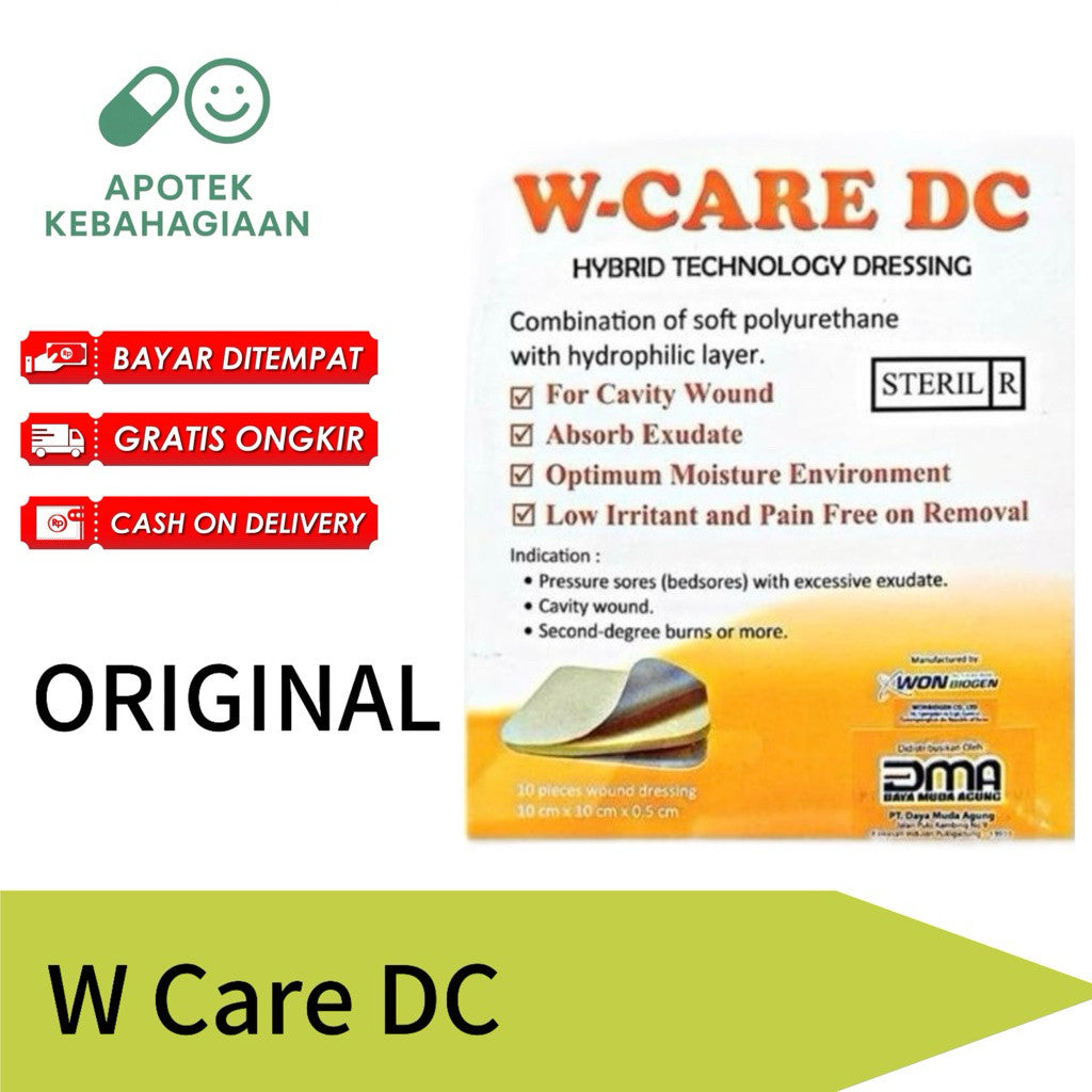 W Care DC Penutup Luka Dressing