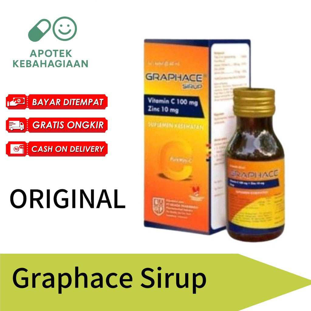 Graphace Sirup Botol 60ML Vitamin Suplemen
