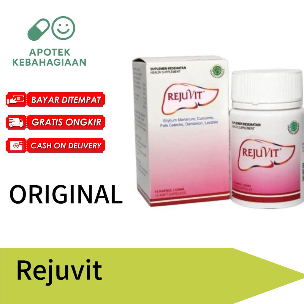 Rejuvit Botol Isi 15 Tablet Vitamin Suplemen