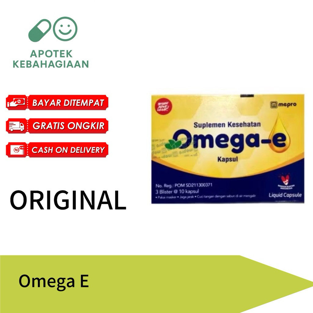 Omega E Box Isi 30 Tablet Vitamin Suplemen