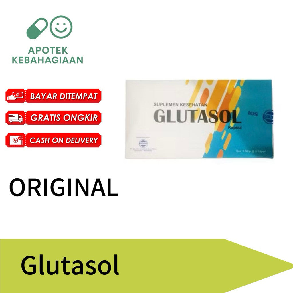 Glutasol Box Isi 30 Tablet Vitamin Suplemen