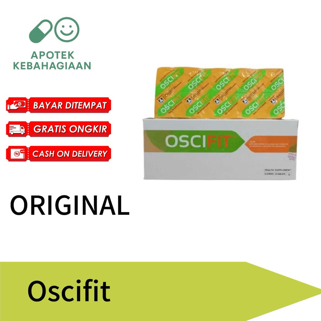 Oscifit Strip Isi 10 Tablet Vitamin Suplemen