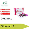Vitamam 3 Box Isi 28 Tablet Vitamin Suplemen Kesehatan