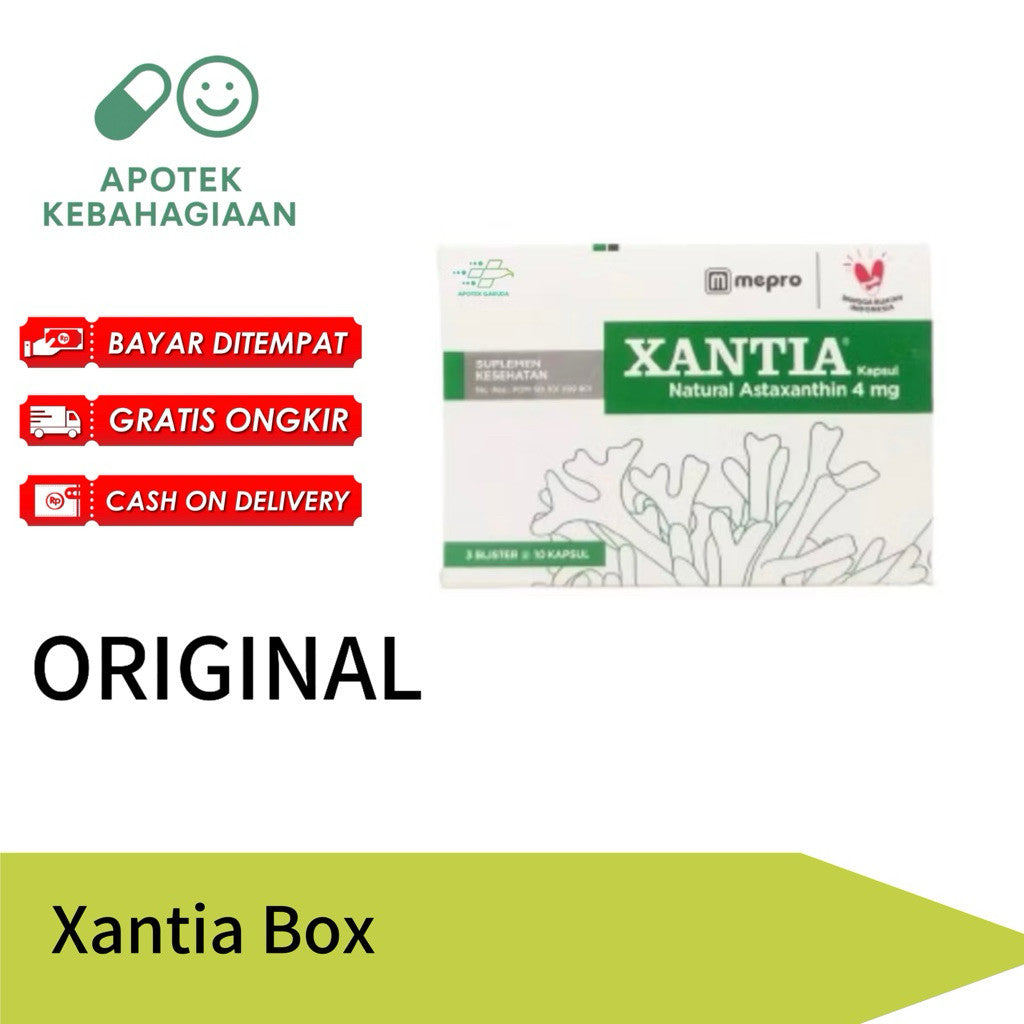 Xantia Box Isi 30 Tablet Vitamin Suplemen