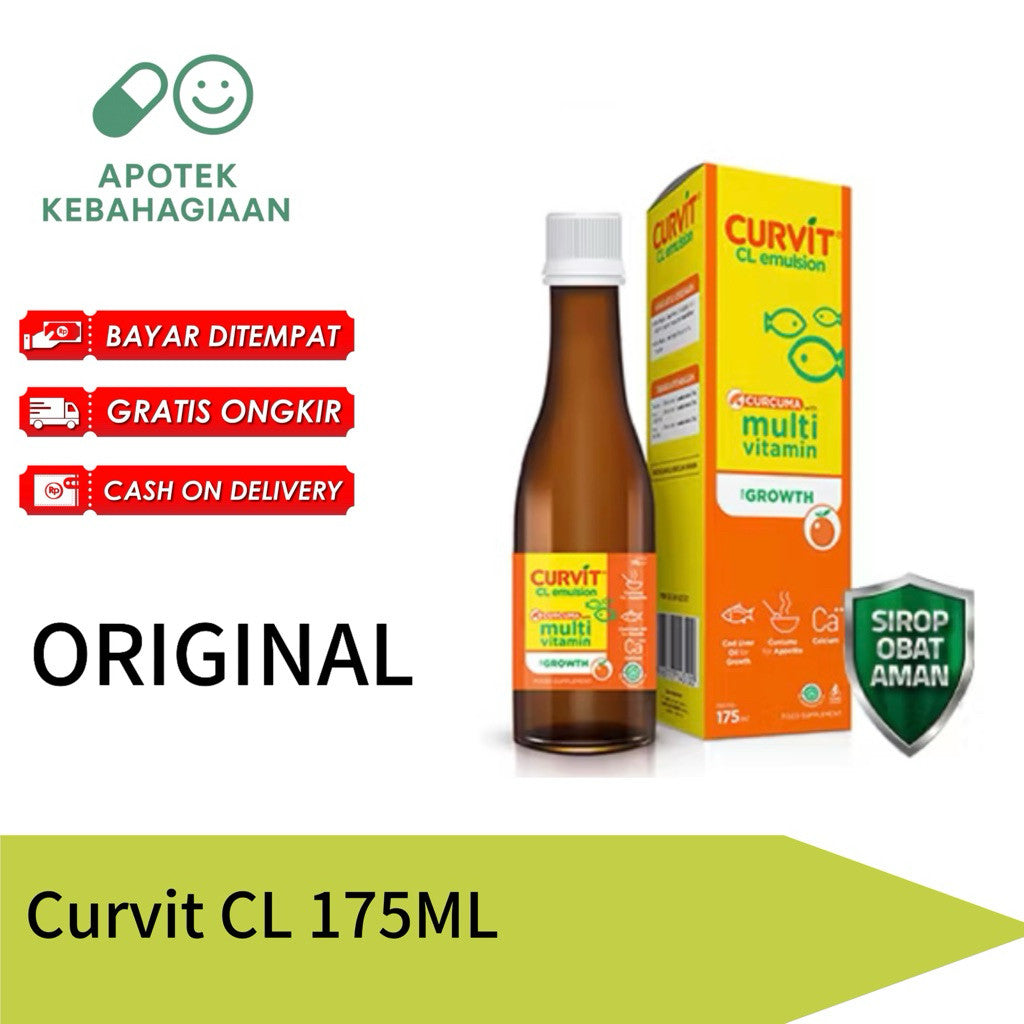 Curvit CL Sirup 175ML Vitamin Suplemen