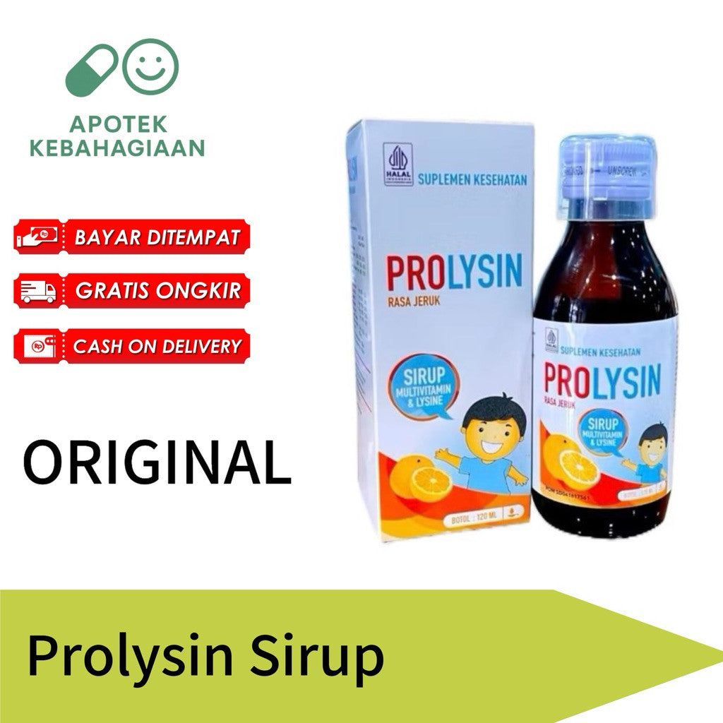 Prolysin Sirup 120ML Vitamin Suplemen