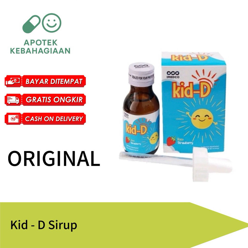 Kid D Sirup 60ML Multivitamin Suplemen Anak