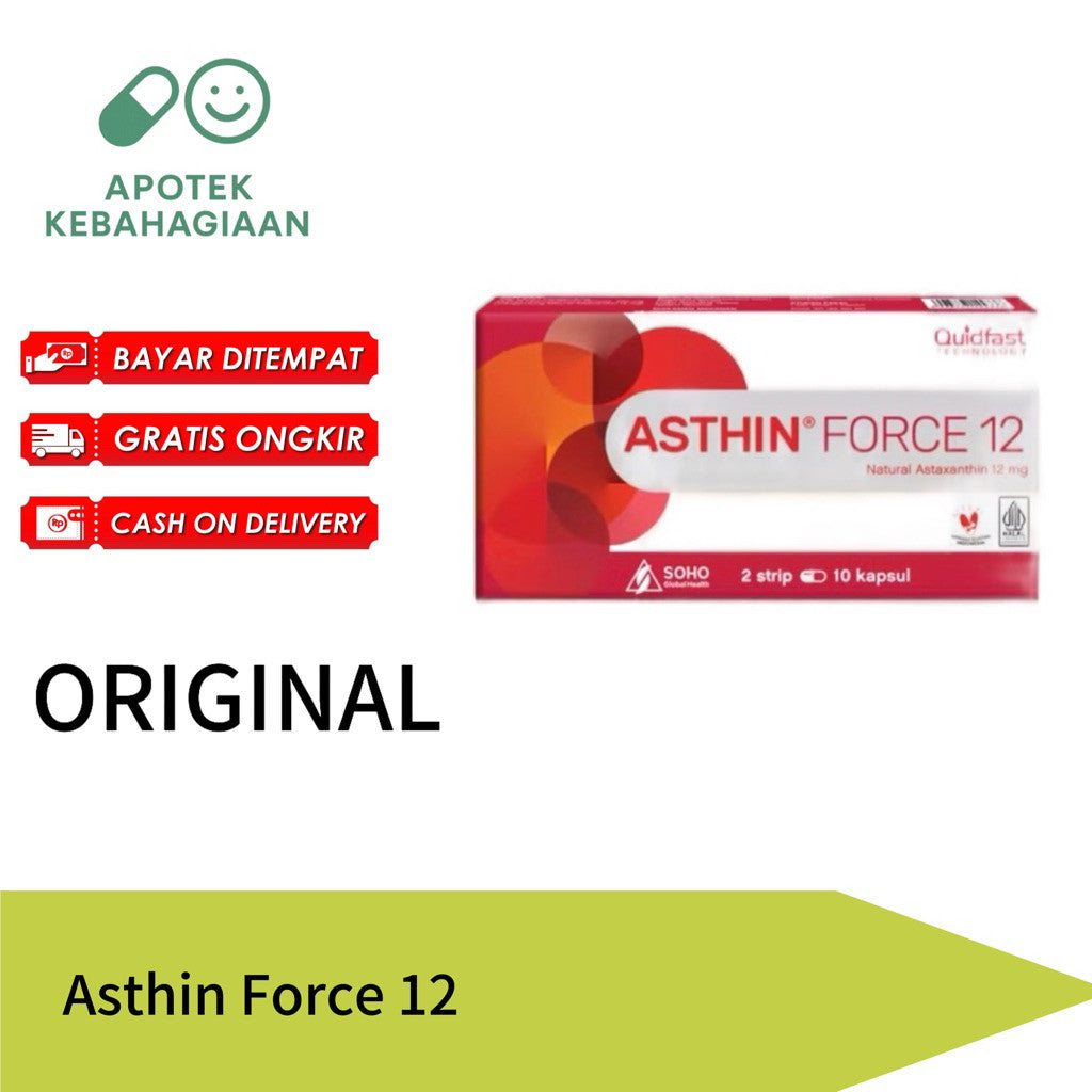 Asthin Force 12 Box Isi 20 Tablet