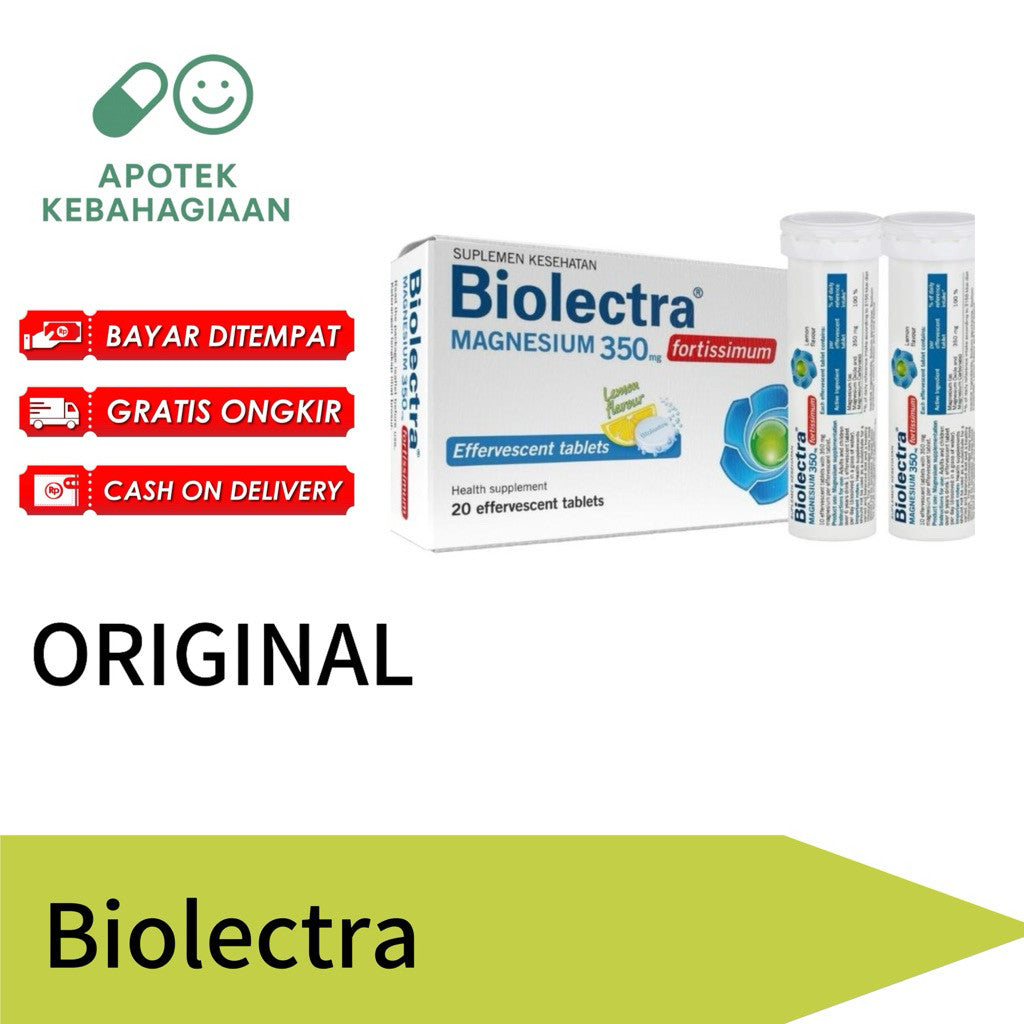 Biolectra Magnesium 350MG Isi 20 Tablet