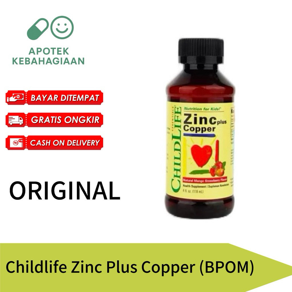ChildLife Zinc Plus 118ML Original BPOM