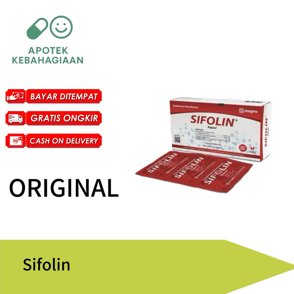 Sifolin Box Isi 30 Tablet Vitamin Suplemen