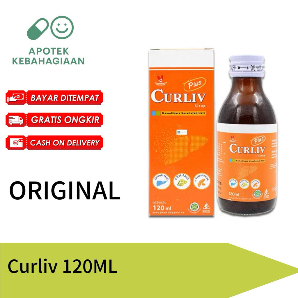 Curliv Plus Sirup 120Ml Vitamin Suplemen