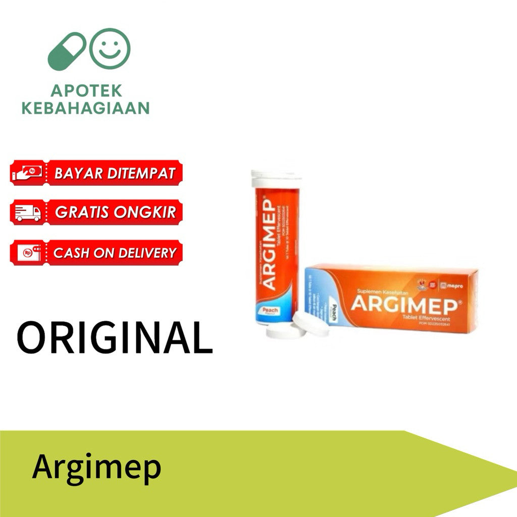 Argimep isi 10 Tablet Effervescent Multivitamin