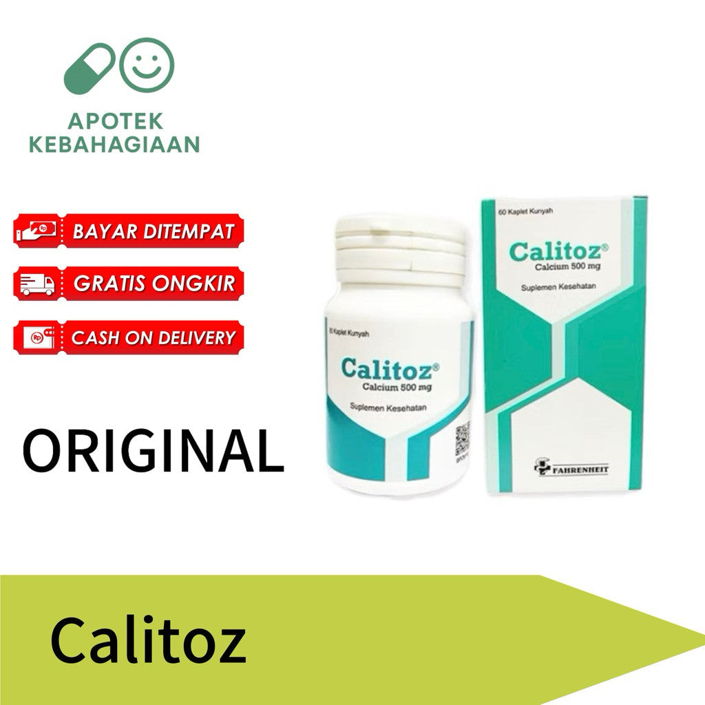 Calitoz Botol Isi 60 Tablet Vitamin Suplemen