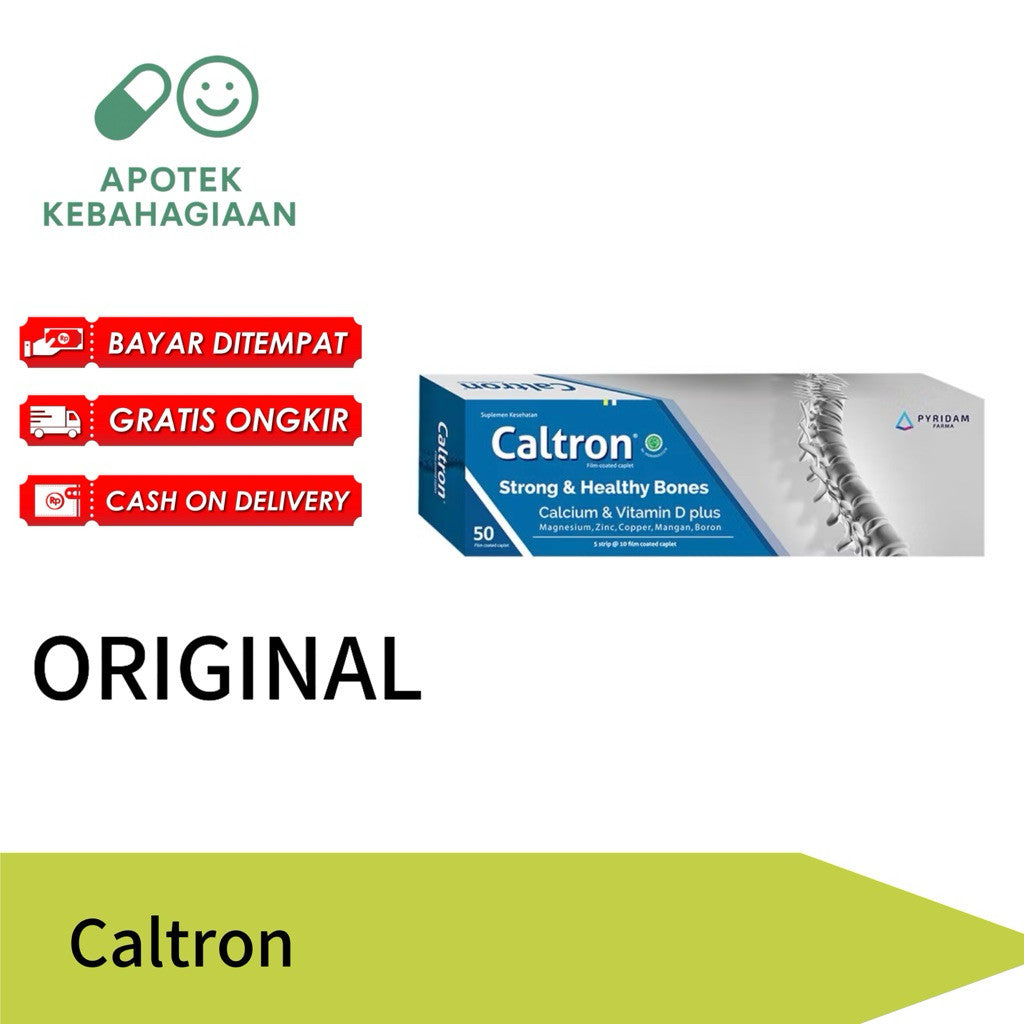 Caltron Box Isi 50 Tablet Vitamin Suplemen
