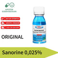 Sanorine Biru 0,025% Gargle 80ML