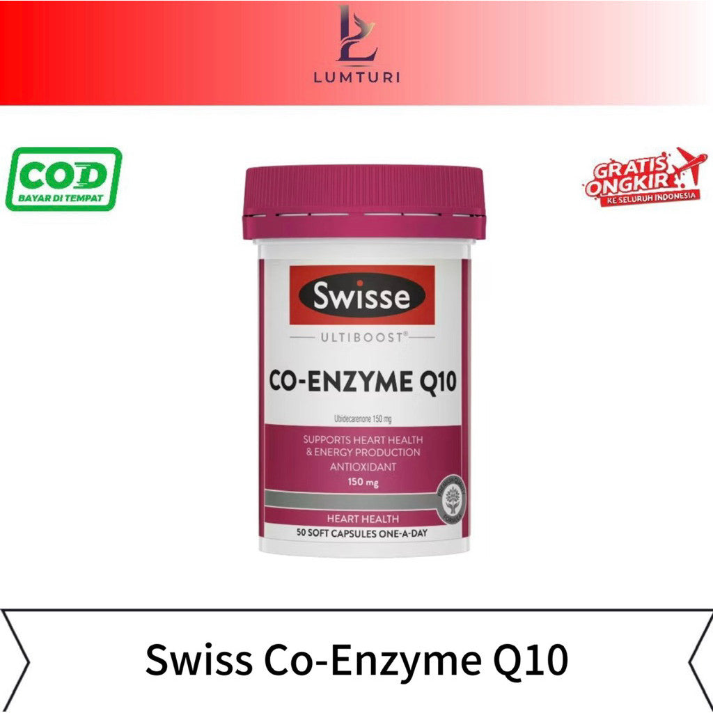 Swisse Co Enzyme Q10 Isi 50 Tablet Original