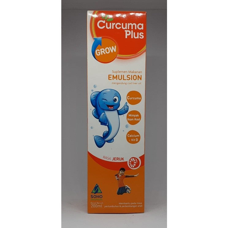 CURCUMA PLUS GROW ORANGE 200 ML