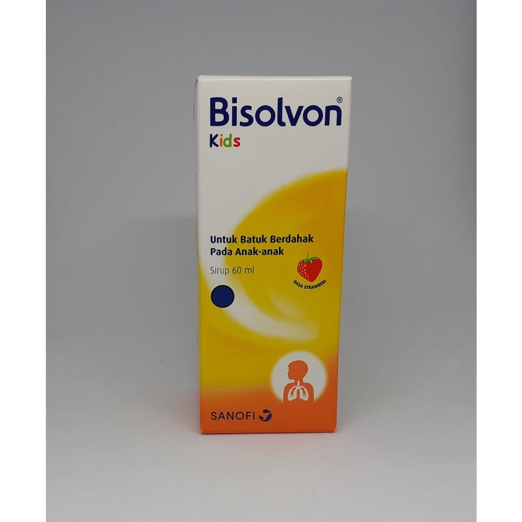 BISOLVON KIDS STRAWBERRY SIRUP 60ML