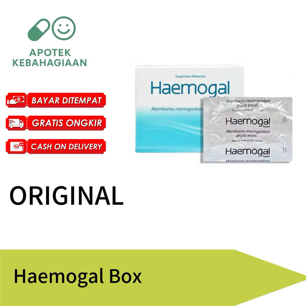 Haemogal Box Isi 12 Tablet Suplemen