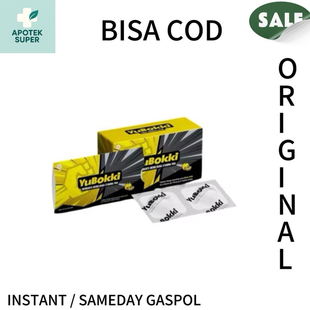 Yubokki Strip Isi 2 Tablet Tablet Herbal Tablet Hisab