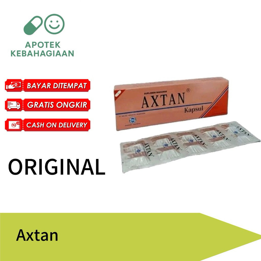 Axtan Strip Isi 10 Tablet Astaxanthin