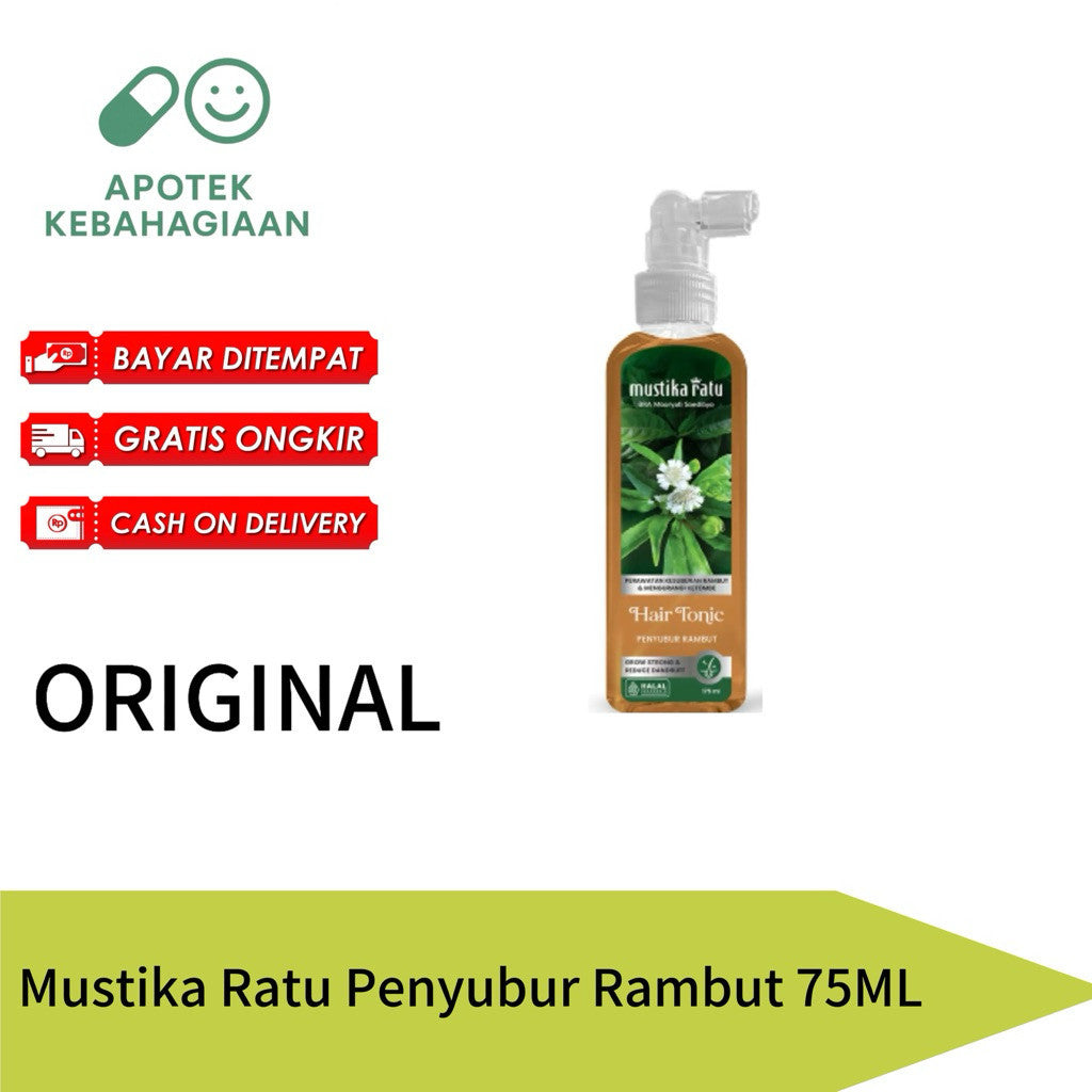 Mustika Ratu Penyubur Rambut Hair Tonic 75ML