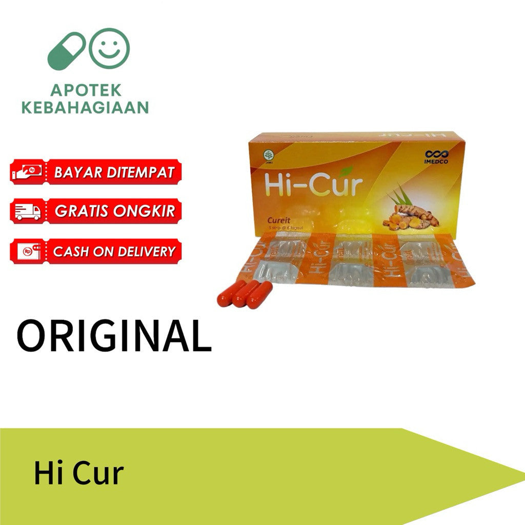 Hi Cur Isi 30 Tablet Vitamin Suplemen